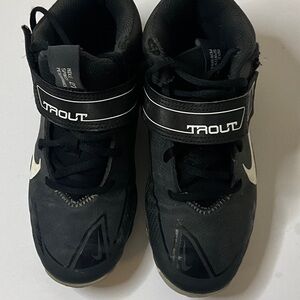 Nike Kids Black and White High-Top Sneakers